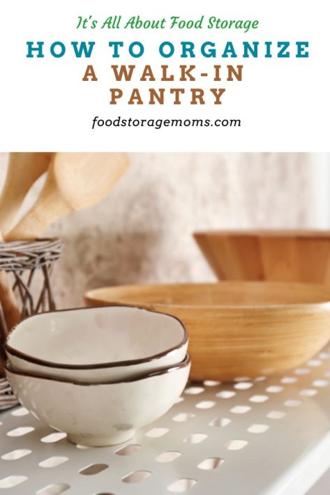 How to Organize a Walk-in Pantry 