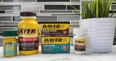 Pictures of Various Containers of Aspirin