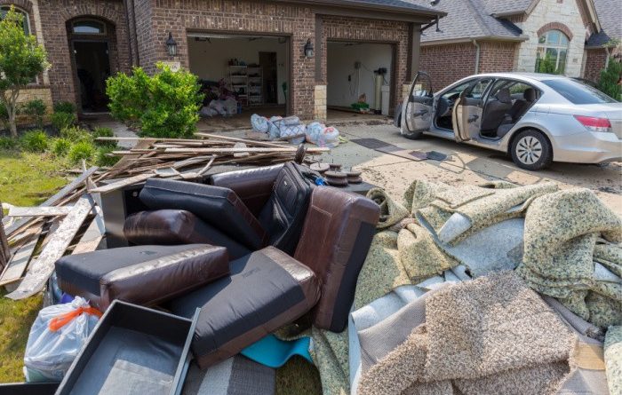 Flooding Home After Disaster