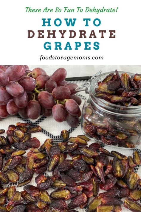 How To Dehydrate Grapes