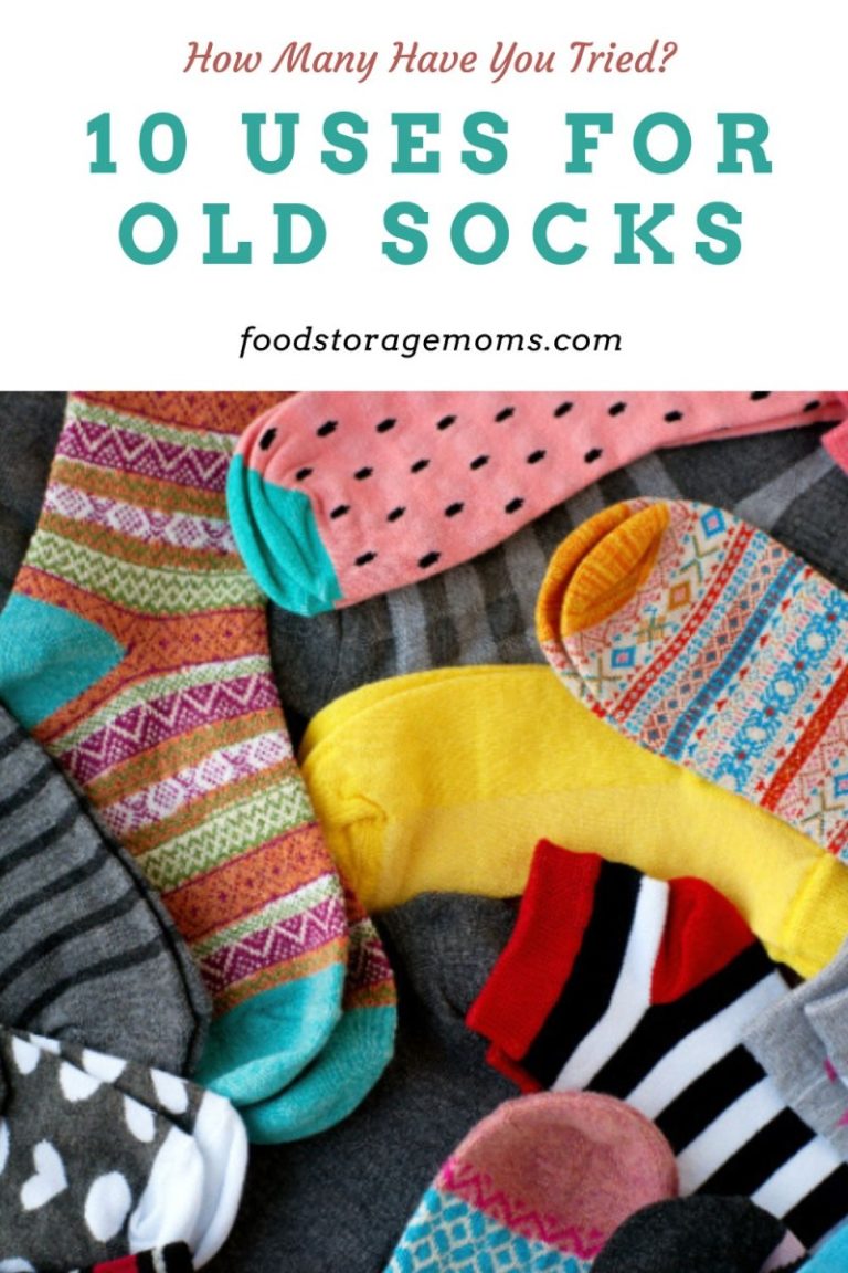 10 Uses for Old Socks Food Storage Moms