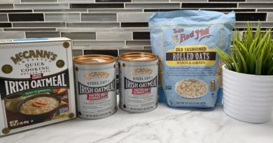 Several Different Types of Oatmeal