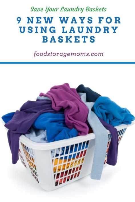9 New Ways for Using Laundry Baskets