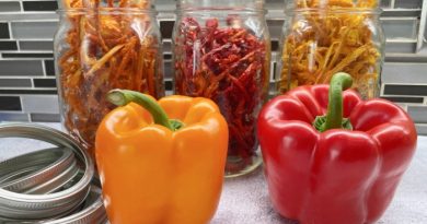 Bell Peppers In Jars