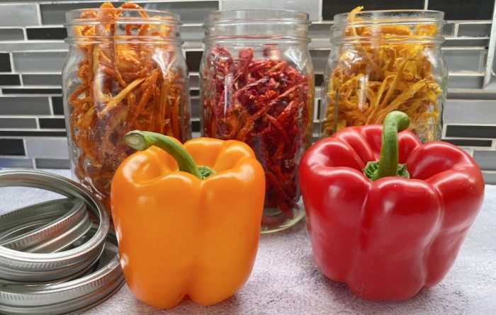Bell Peppers In Jars