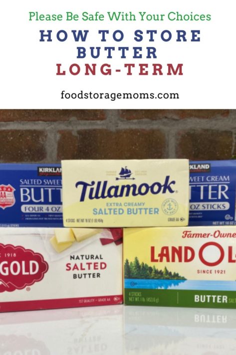 How to Store Butter Long Term