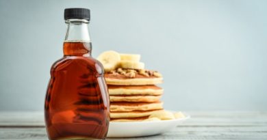 Maple Syrup with Pancakes