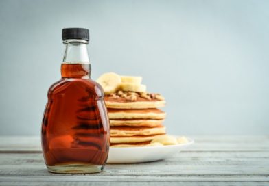 Maple Syrup with Pancakes