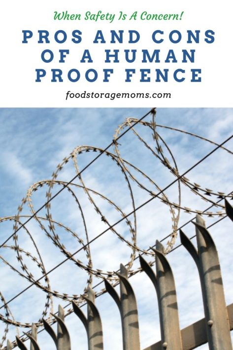 Pros and Cons of a Human Proof Fence