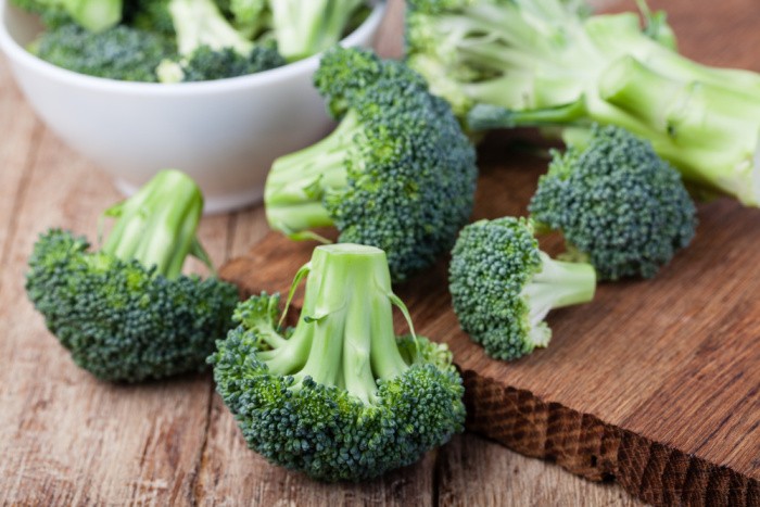 Broccoli on Table