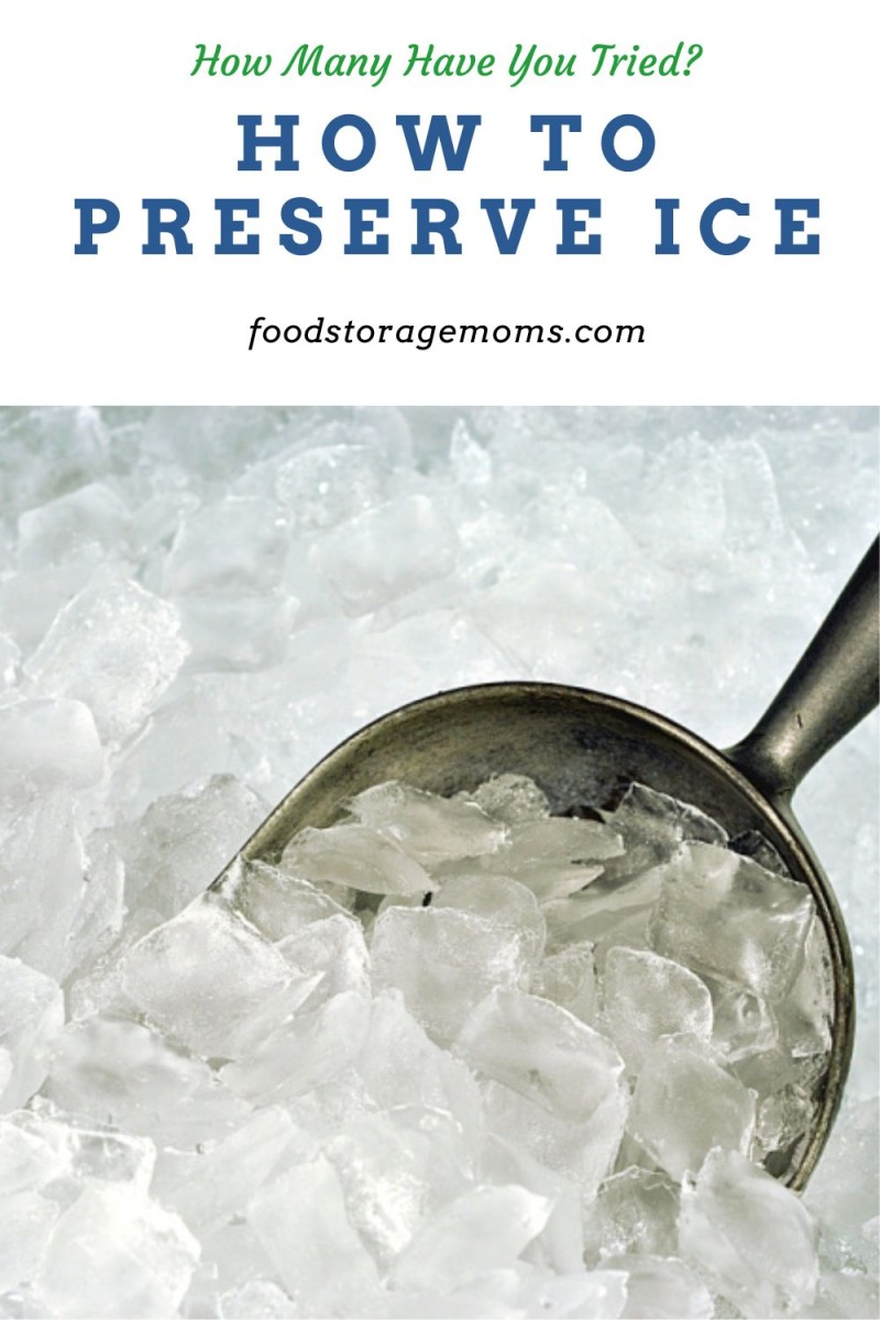 How to Preserve Ice 