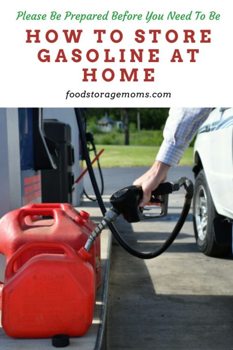 How to Store Gasoline at Home