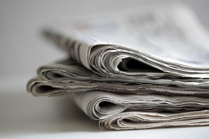 Stack of Newspapers