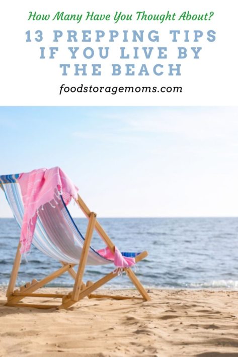 Beach with a Lounge Chair with a Pink Towel