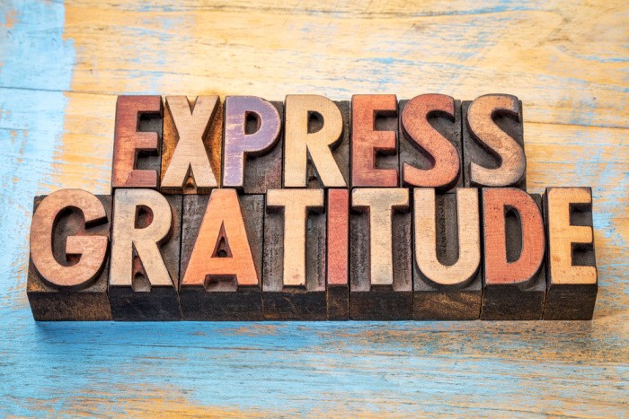 Express Gratitude Word