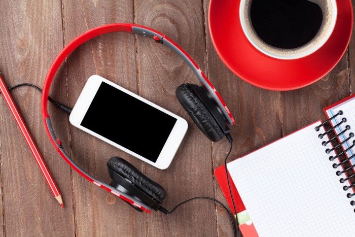 Headphones on Desk