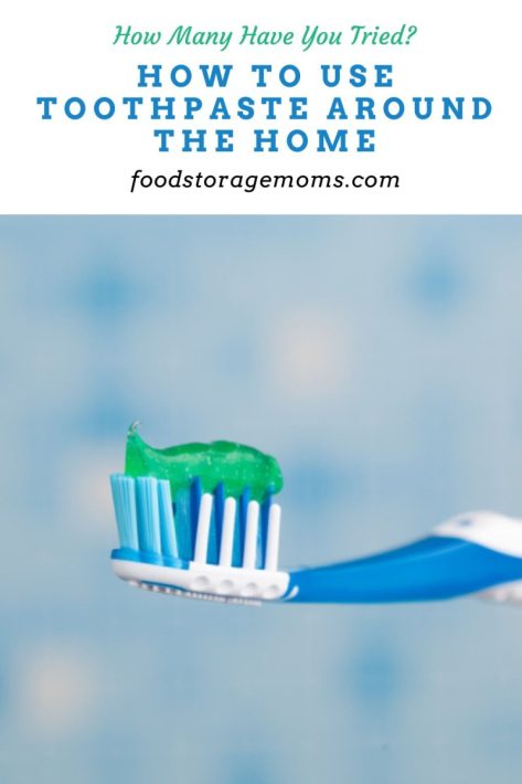 Toothpaste on a Toothbrush