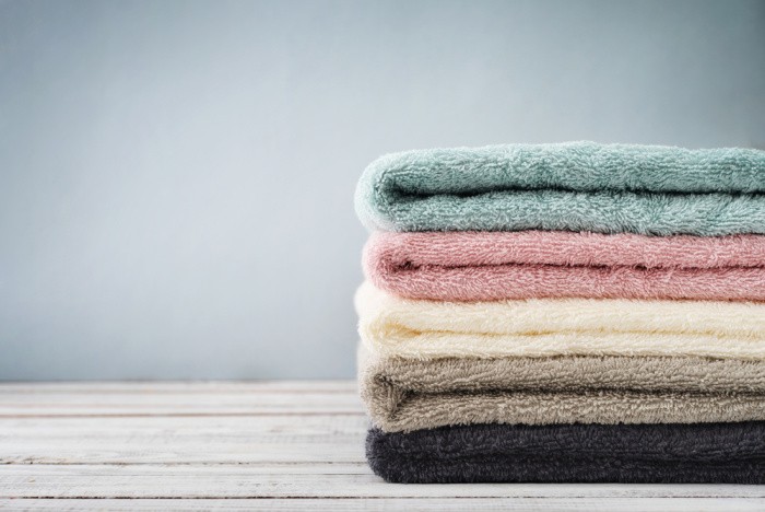 Stack of Bath Towels