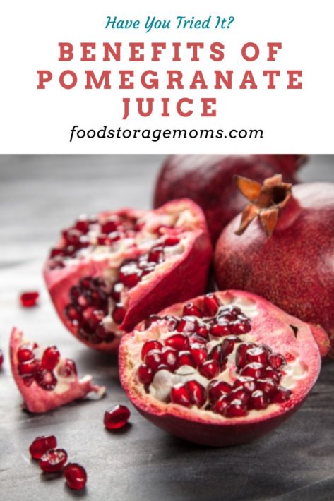 Benefits of Pomegranate Juice