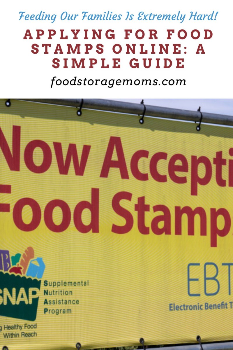 Applying for Food Stamps Online A Simple Guide Food Storage Moms