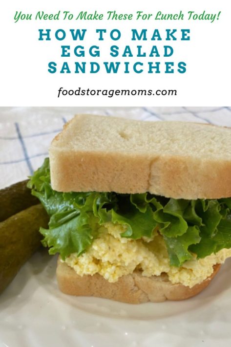 How To Make Egg Salad Sandwiches