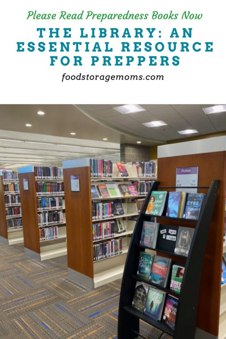 The Library: An Essential Resource for Preppers - Food Storage Moms