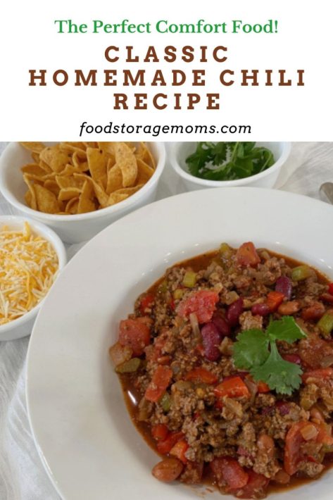 Classic Homemade Chili Recipe