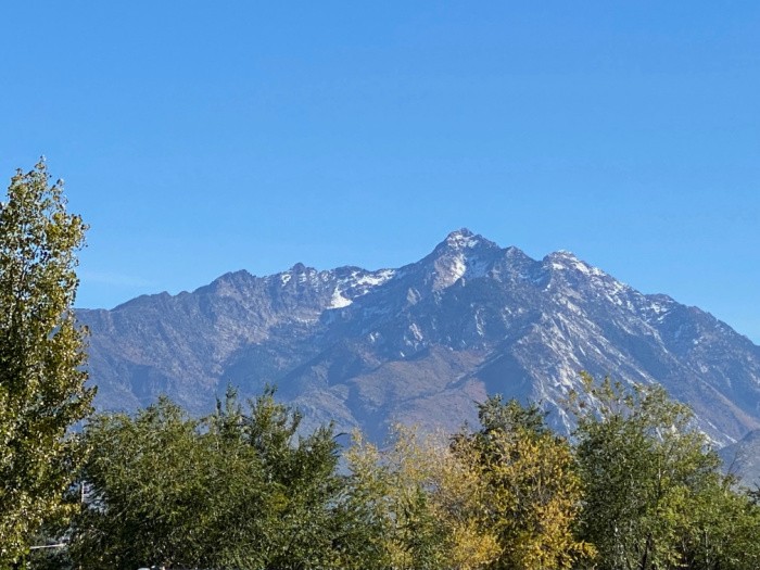 Lone Peak Mountains in Utah