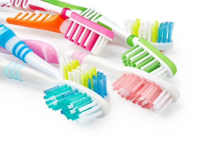 Toothbrushes All Different Colors