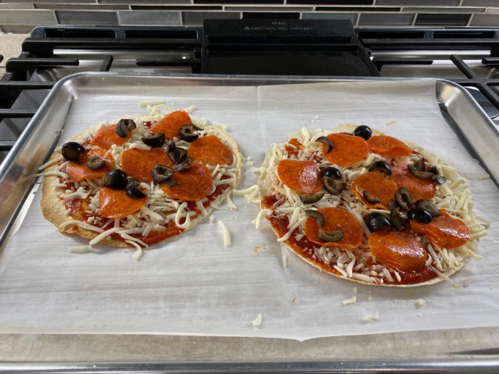 Tortilla Pizza Ready To Bake