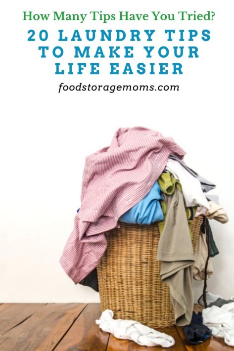 20 Laundry Tips to Make Your Life Easier
