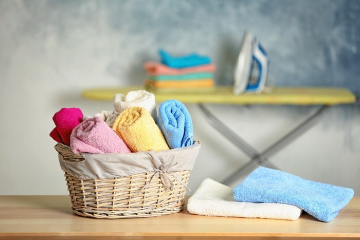 Basket Full Of Towels