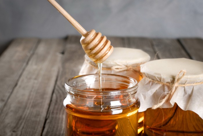 Honey Being Poured