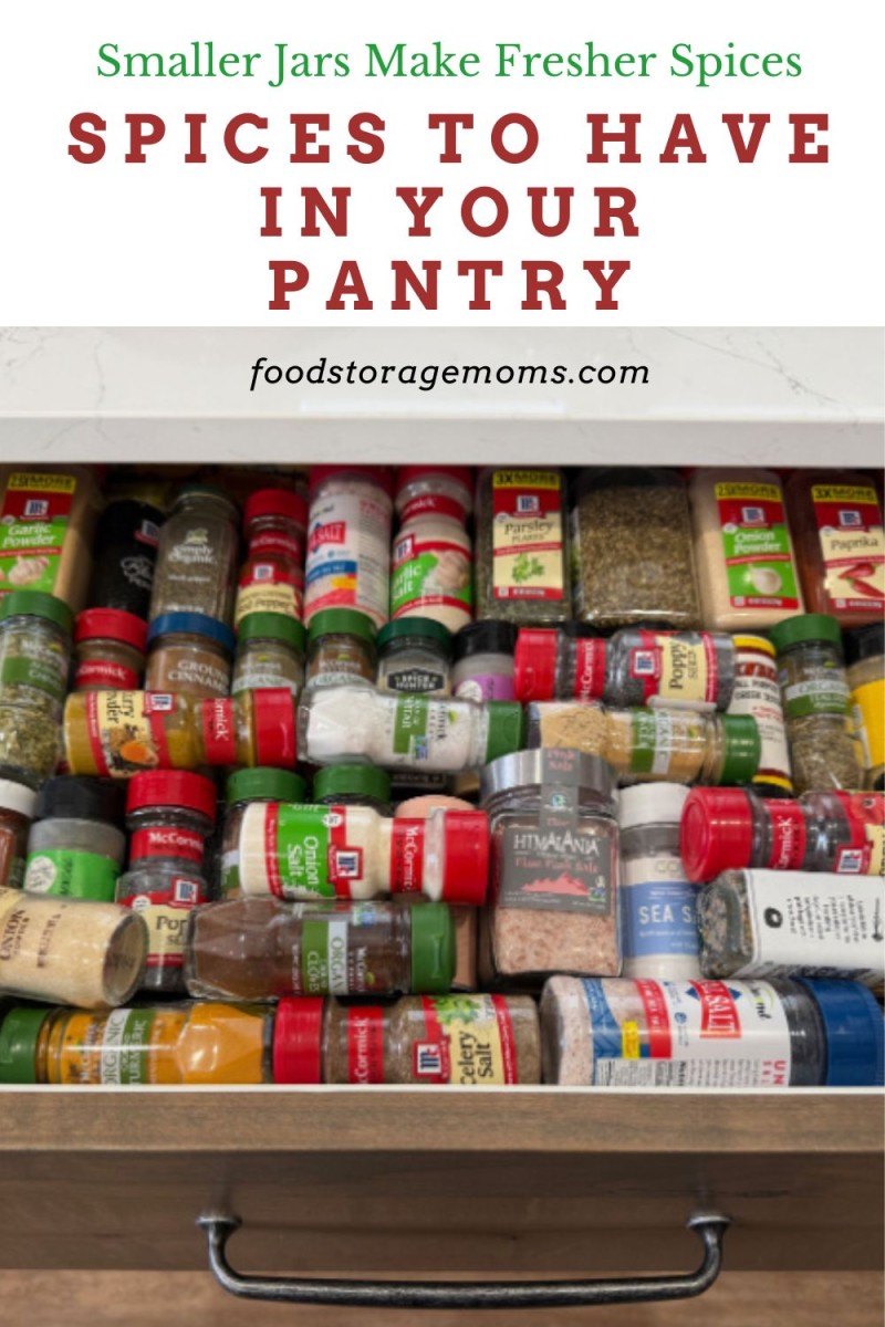 Spices to Have in Your Pantry - Food Storage Moms