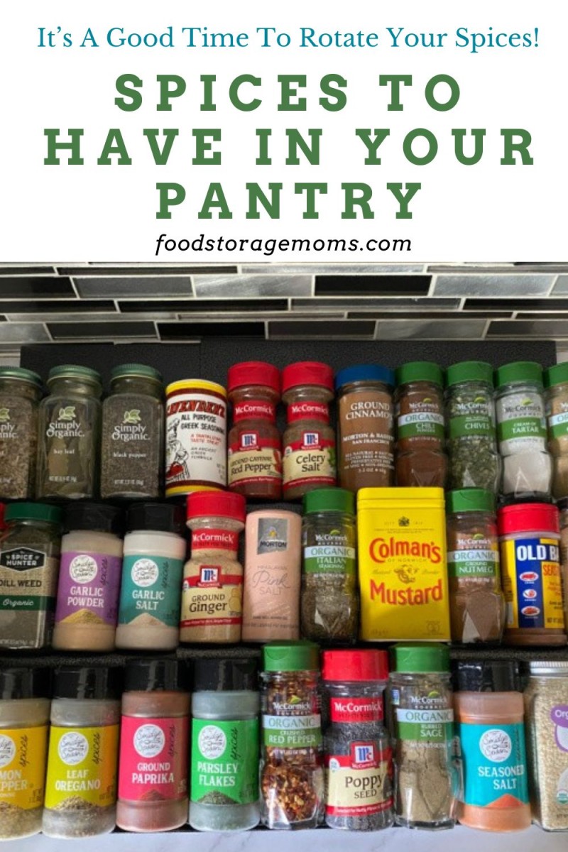 Spices to Have in Your Pantry Food Storage Moms