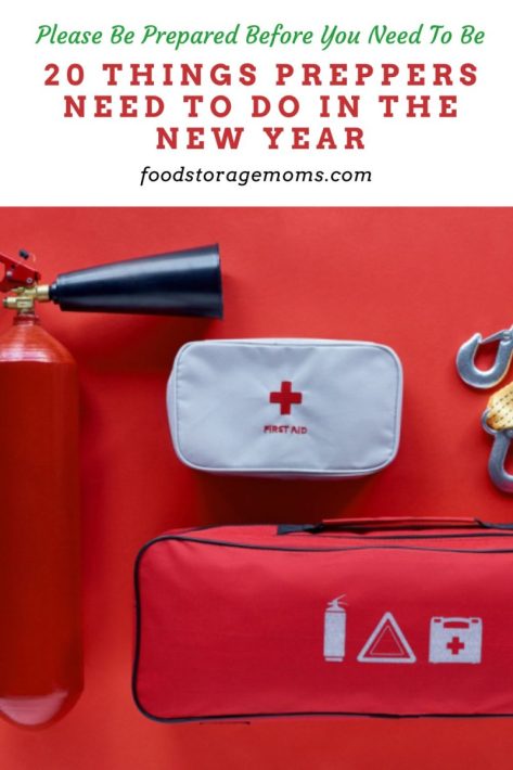 20 Things Preppers Need to Do in the New Year