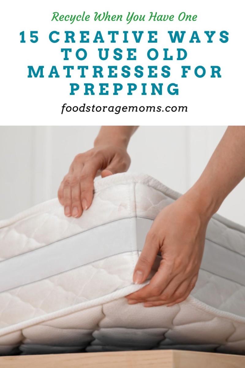 15 Creative Ways to Use Old Mattresses for Prepping Food Storage Moms