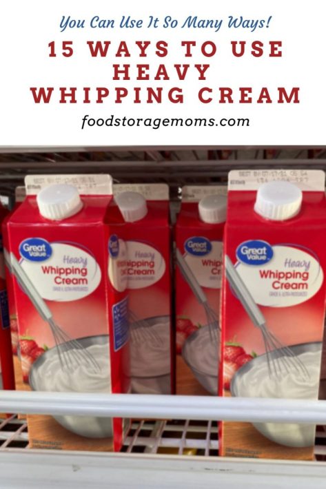 15 Ways to Use Heavy Whipping Cream