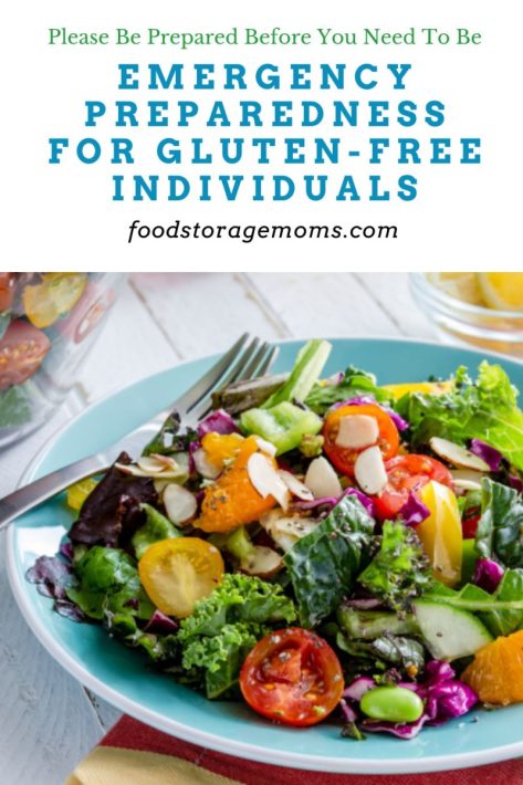 Emergency Preparedness for Gluten-Free Individuals