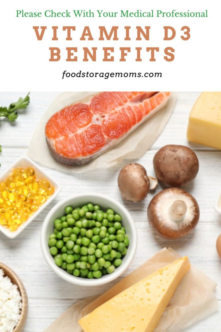 Vitamin D3 Benefits Food Storage Moms