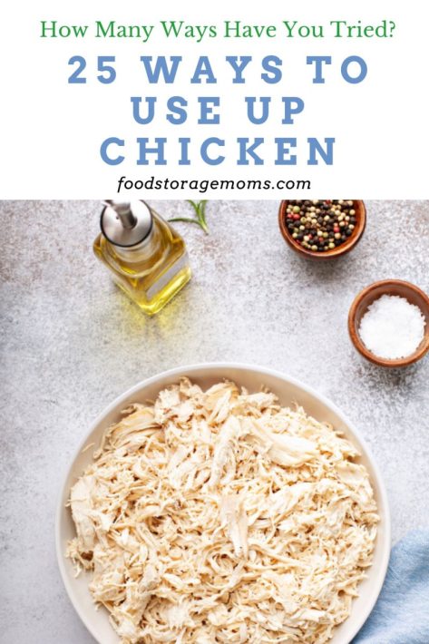 25 Ways to Use Up Chicken