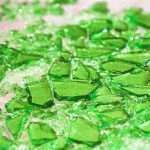 Green Broken Glass Candy