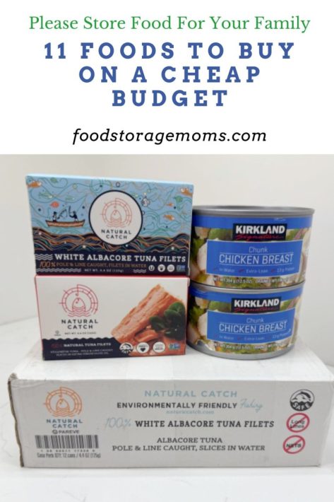 Canned Chicken and Tuna