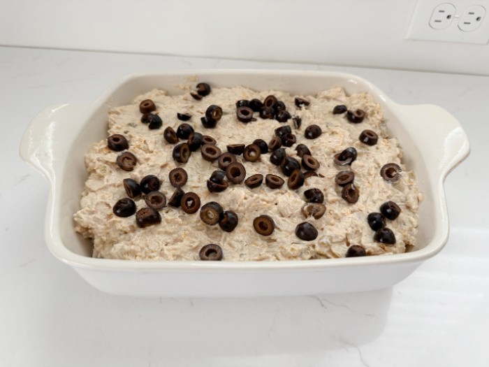 Chicken Enchiladas Add Sliced Olives