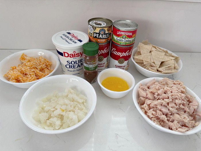 Chicken Enchiladas Ingredients