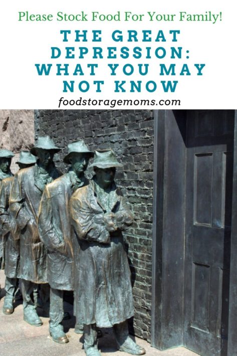 The Great Depression Food Line