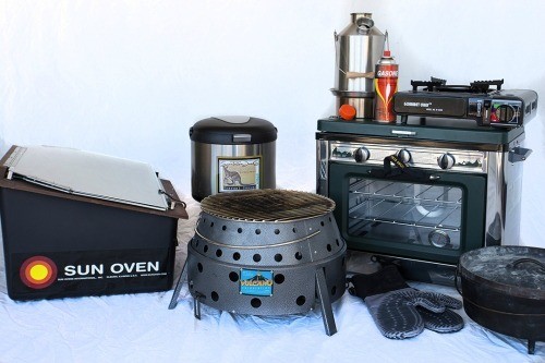 Various Outside Cooking Devices