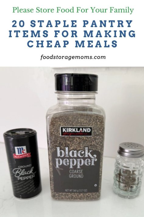 Black Pepper