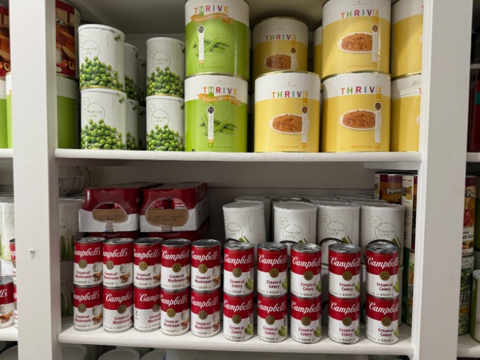Canned Goods In Hall