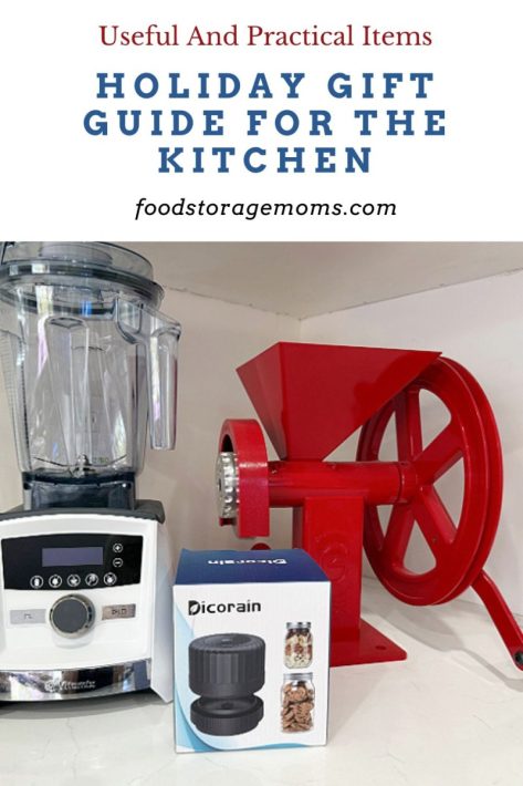 Kitchen Tools With Red Wheat Grinder